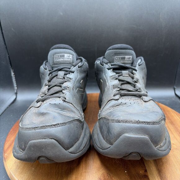New Balance 411 V1 Mens Size 10D Triple Black Walking Training Shoes Sneakers main image 5